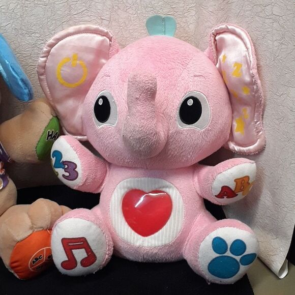 Fisher Price & Little Tykes Interactive Plush, puppy, elephant, seahorse Toys - Picture 9 of 16